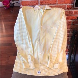 Lacoste dress button down long sleeve shirt